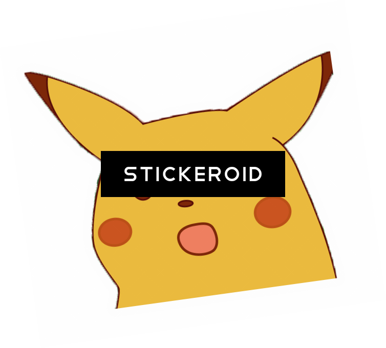 Pikachu Meme PNG Isolated File