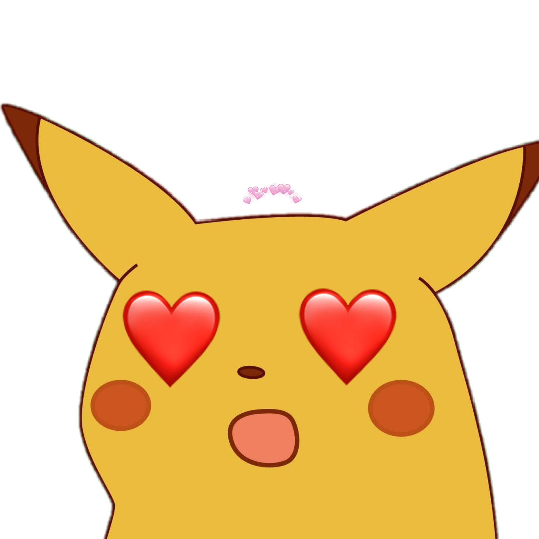 Pikachu Meme PNG Isolated HD