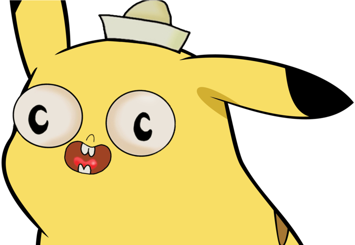 Pikachu Meme PNG Isolated Pic