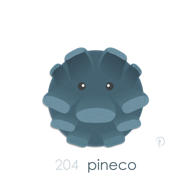 Pineco Pokemon PNG Pic