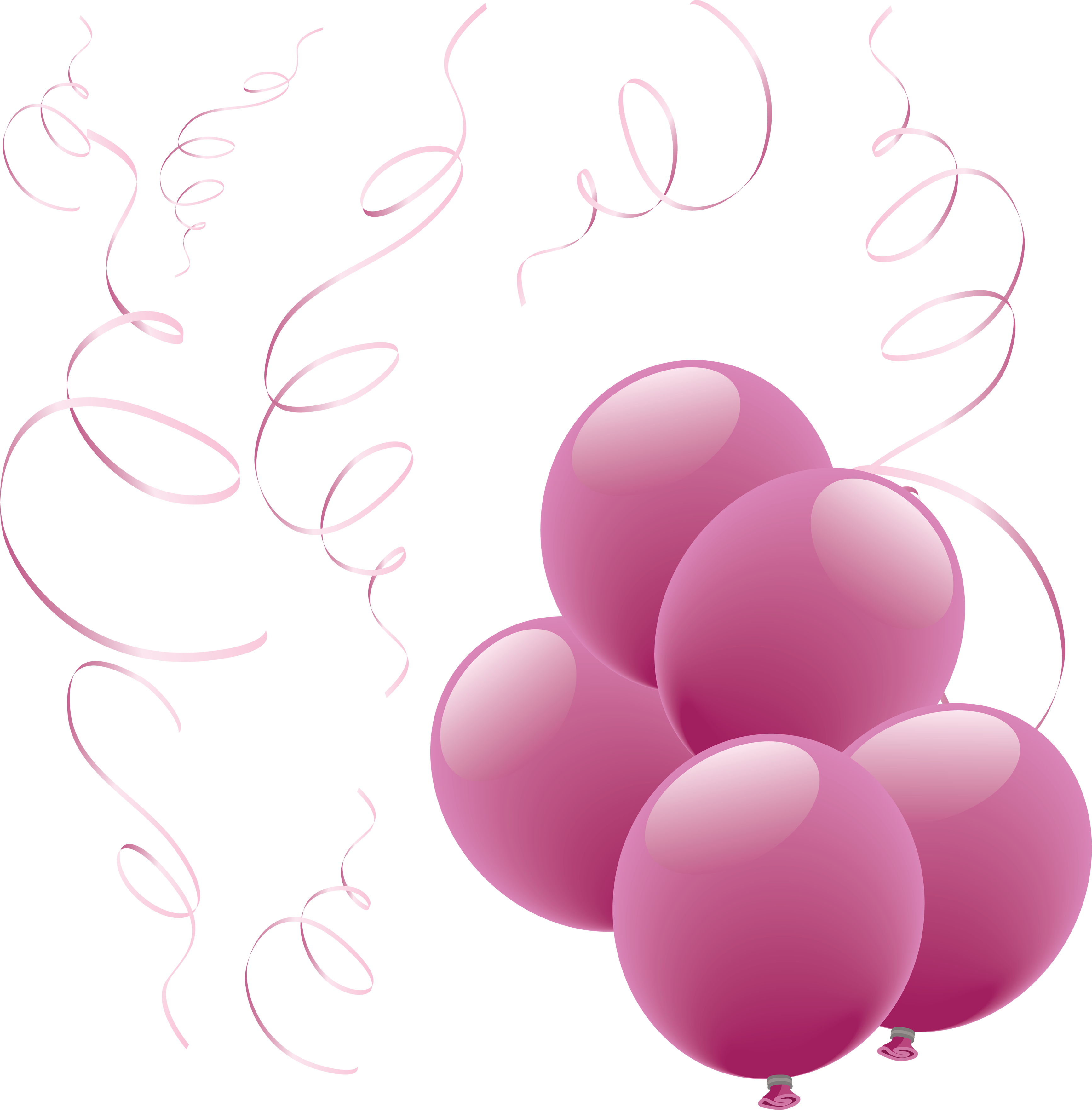 Pink Background PNG Isolated File