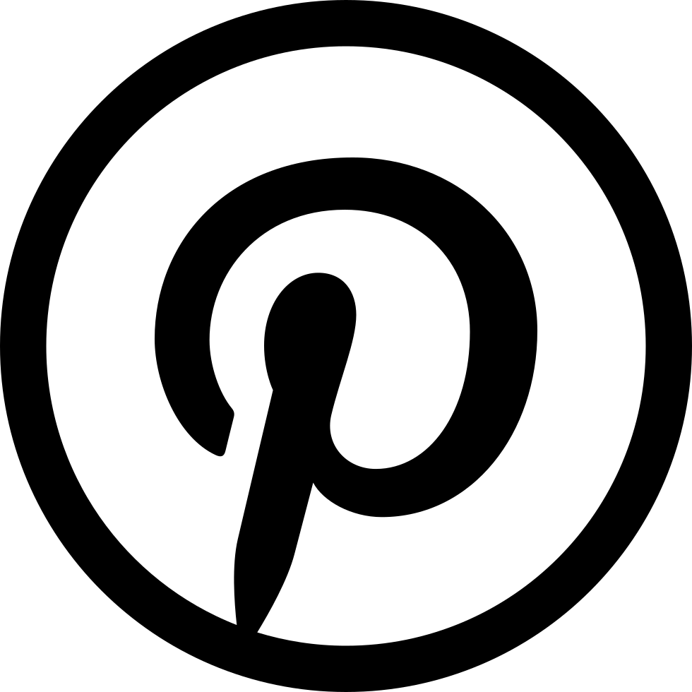 Pinterest Logo PNG Background Isolated Image