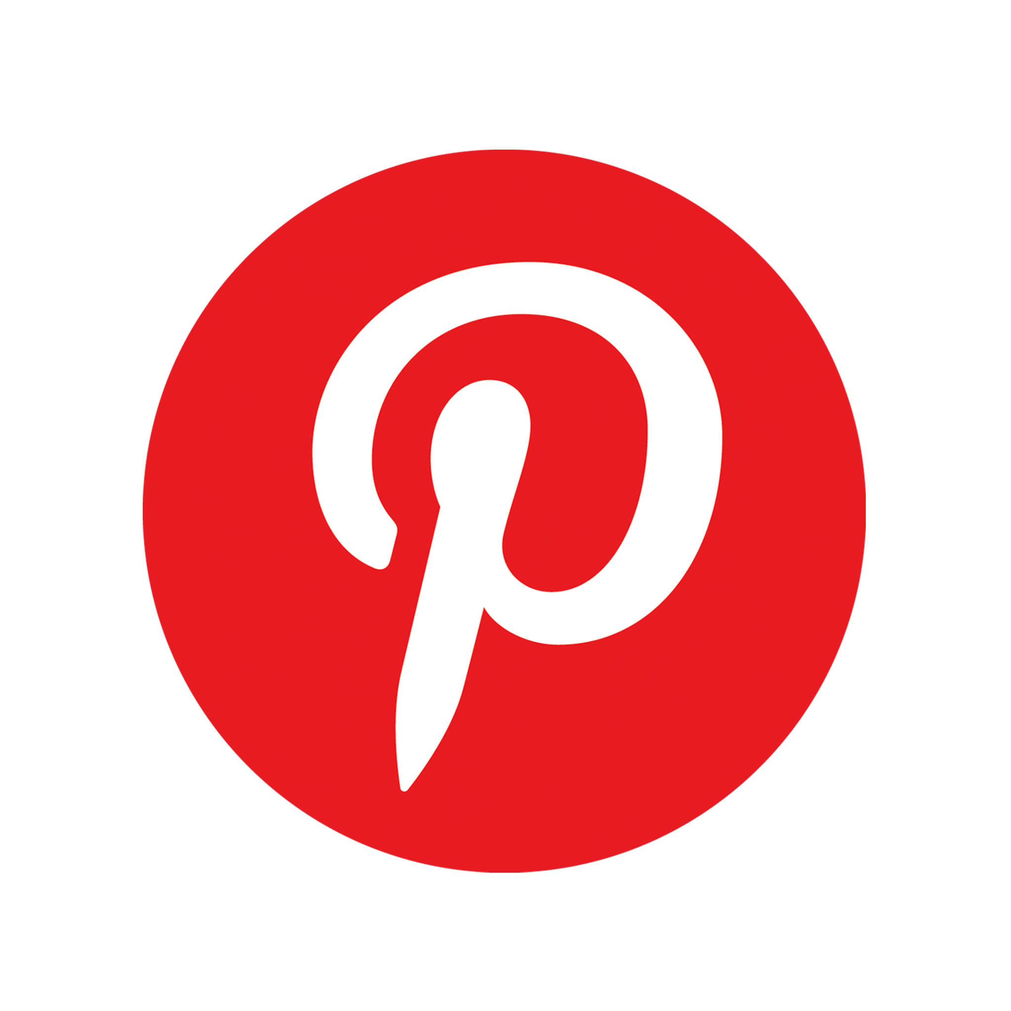 Pinterest Logo PNG Isolated Transparent Image