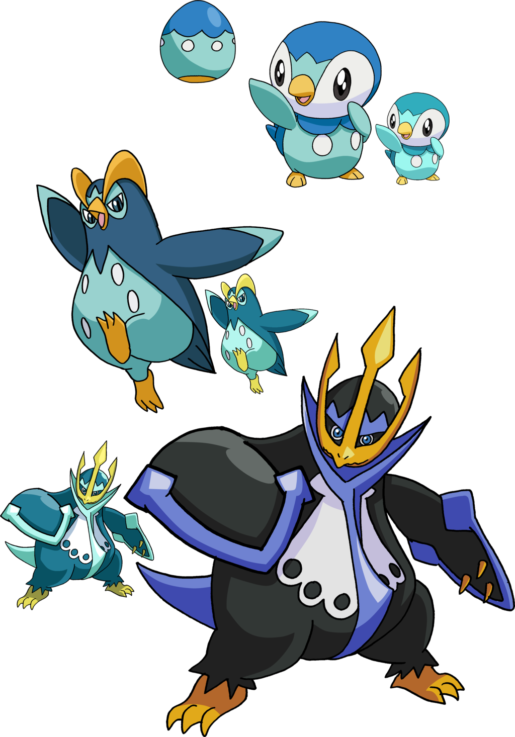 Piplup Pokemon PNG Clipart