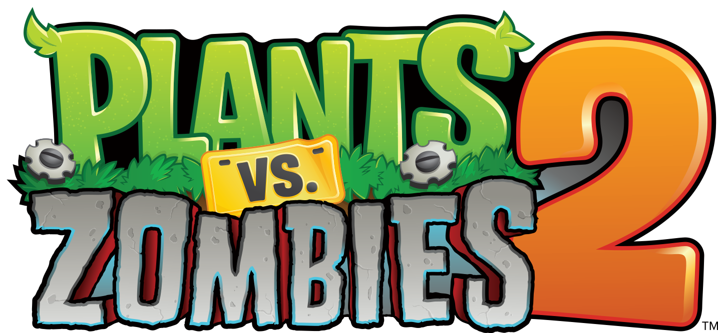 Plants Vs Zombies Logo PNG Isolated Clipart