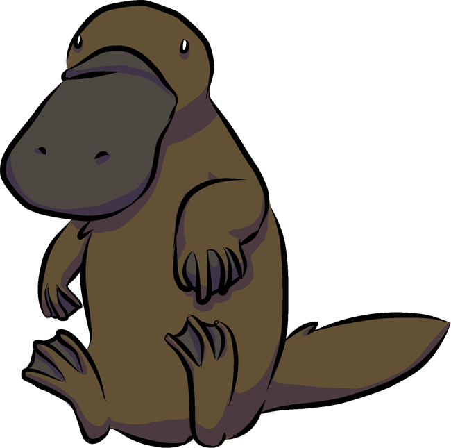 Platypus PNG Isolated Image
