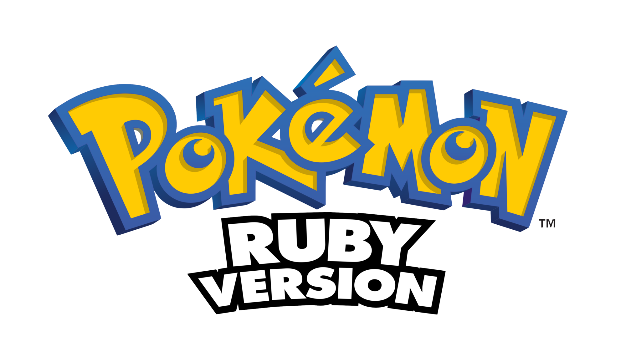 Pokémon Yellow Logo PNG HD Isolated