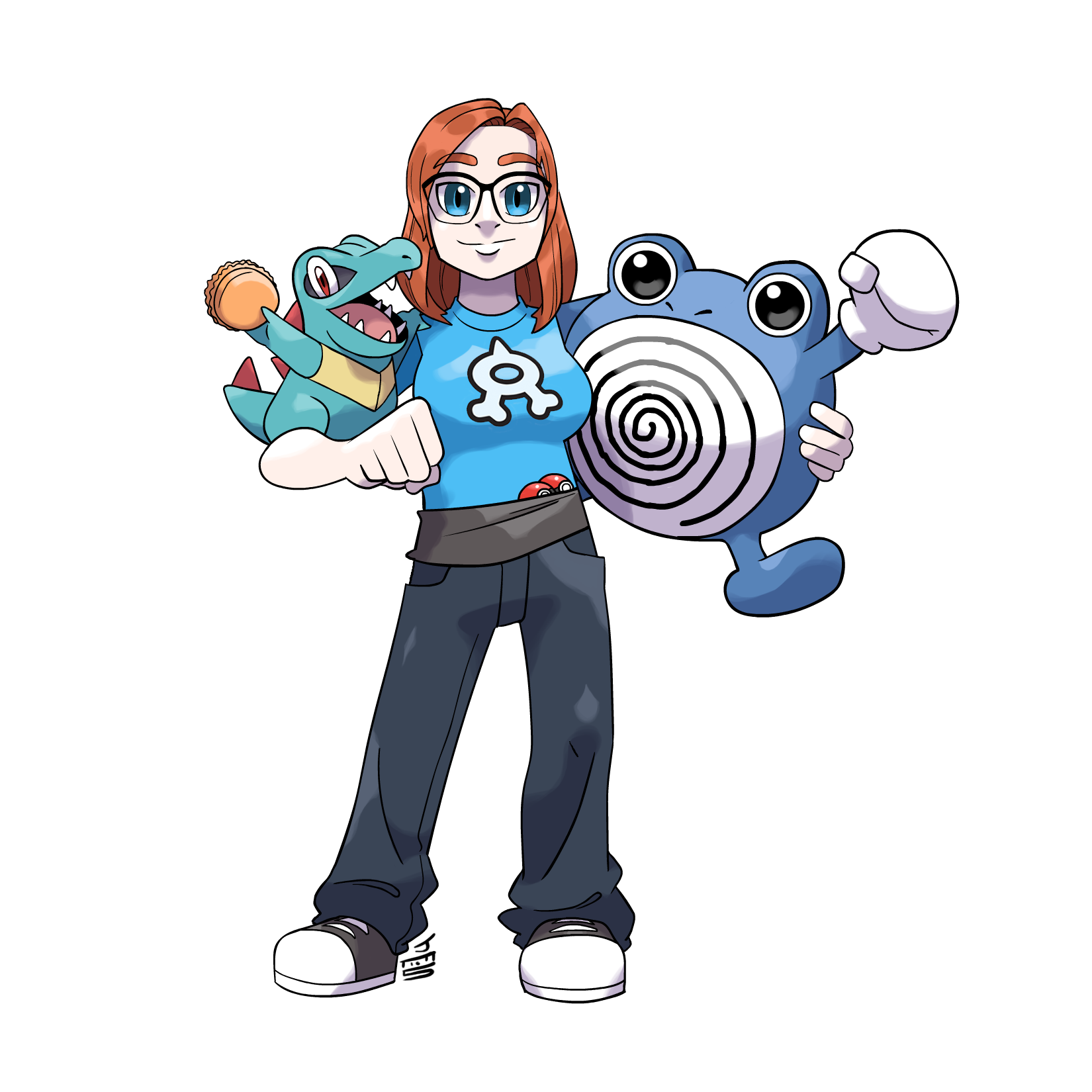 Poliwhirl Pokemon PNG Clipart