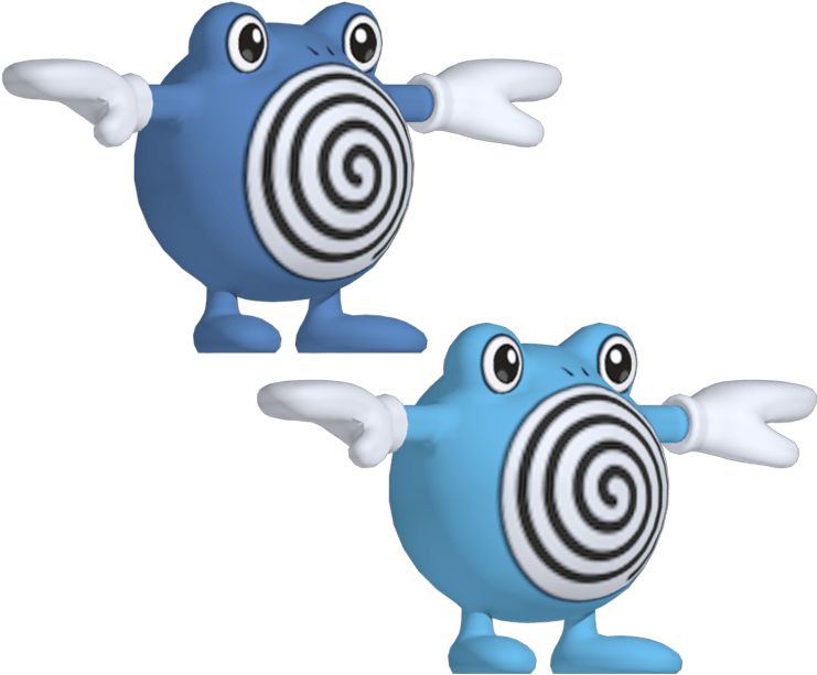 Poliwhirl Pokemon PNG Isolated HD Pictures