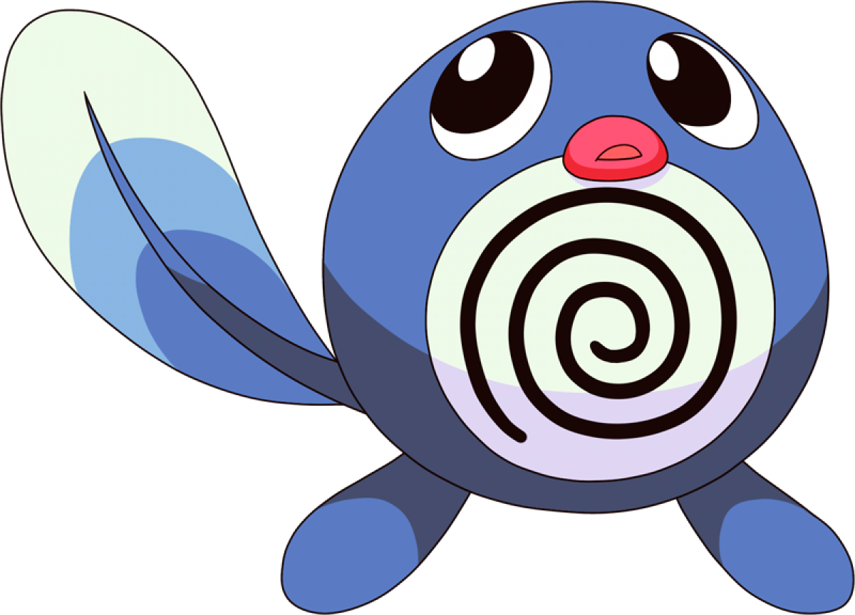 Poliwhirl Pokemon PNG Picture