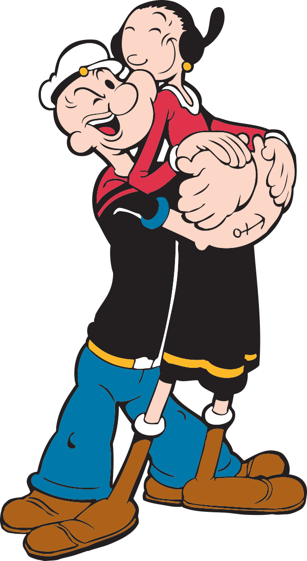 Popeye The Sailor Man PNG HD Isolated