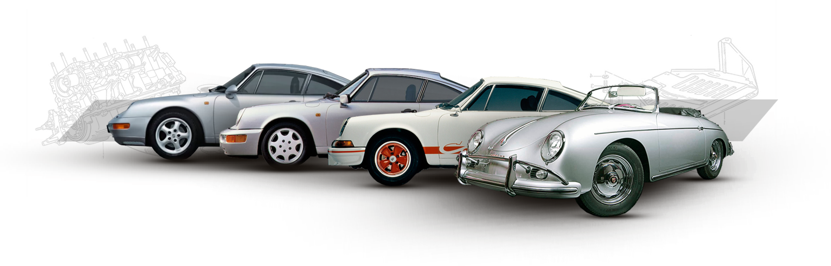 Porsche 356 PNG HD Isolated