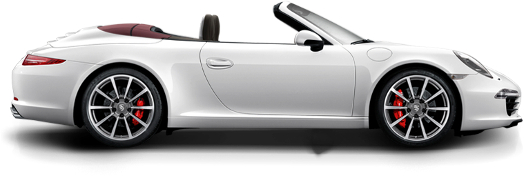 Porsche 911 Cabriolet PNG Isolated File