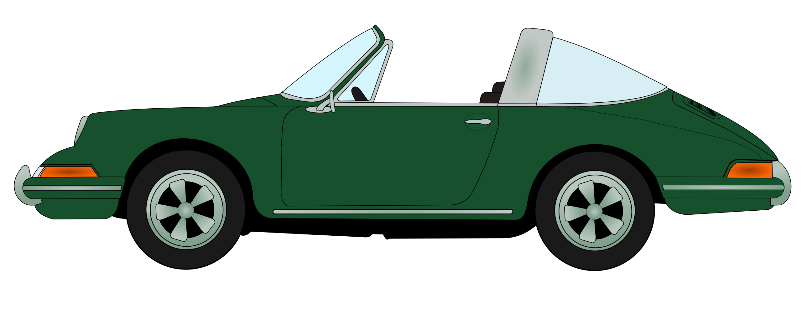 Porsche 911 PNG Isolated HD
