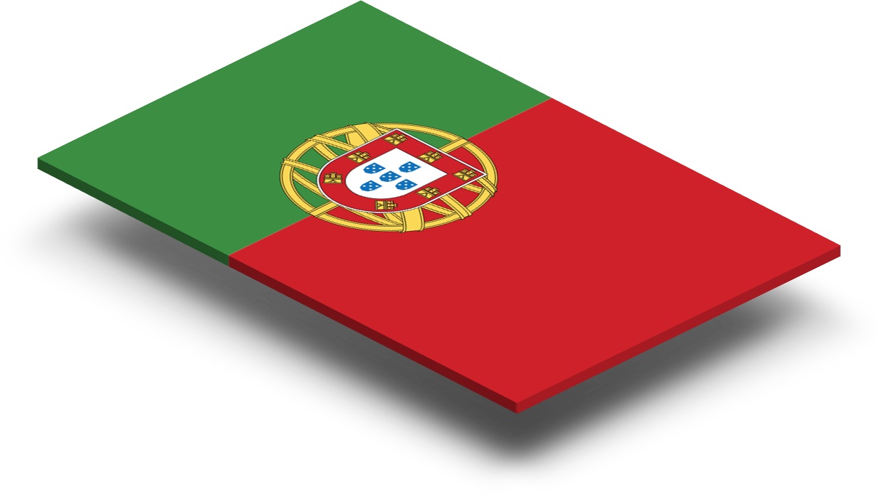 Portugal Flag PNG Isolated Image