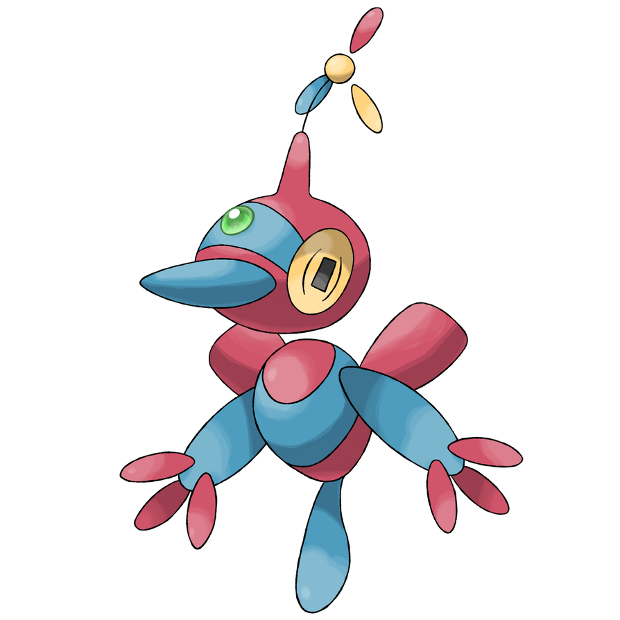 Porygon Z Pokemon PNG HD Isolated