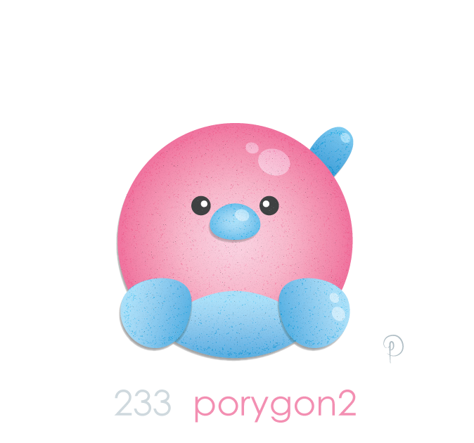 Porygon2 Pokemon PNG Isolated File