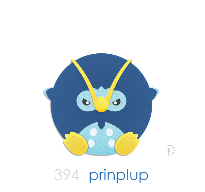 Prinplup Pokemon PNG Isolated Image