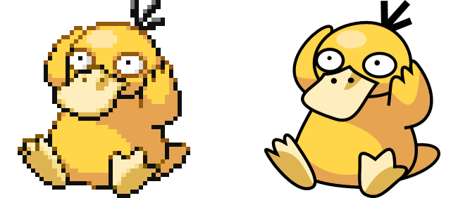 Psyduck Pokemon PNG HD Isolated