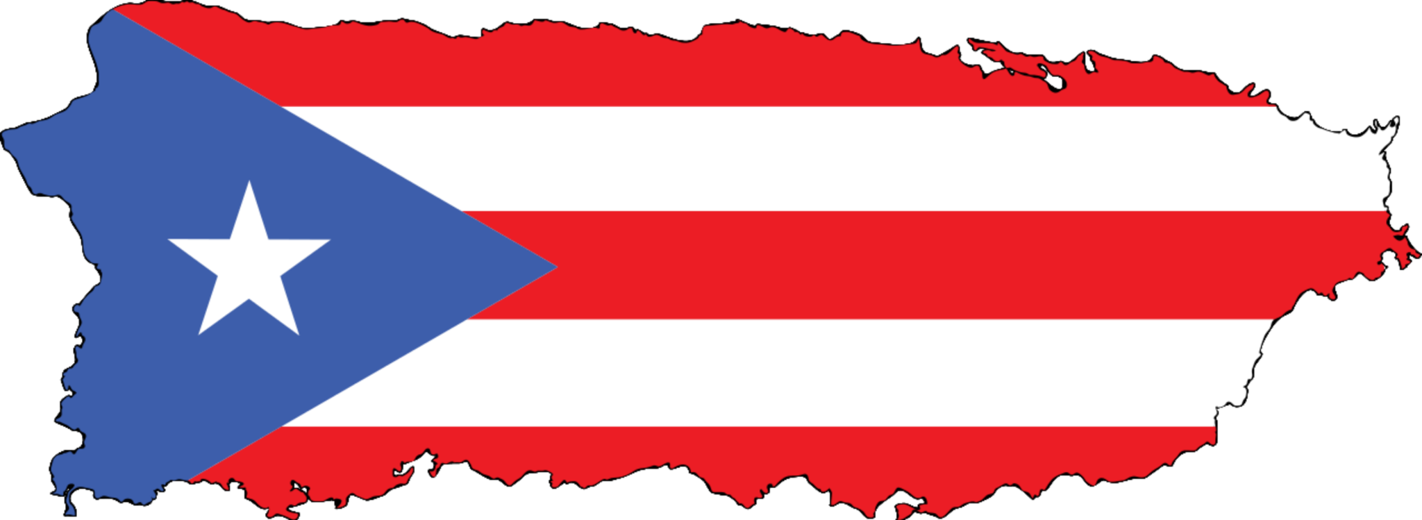 Puerto Rico Flag PNG Isolated Image