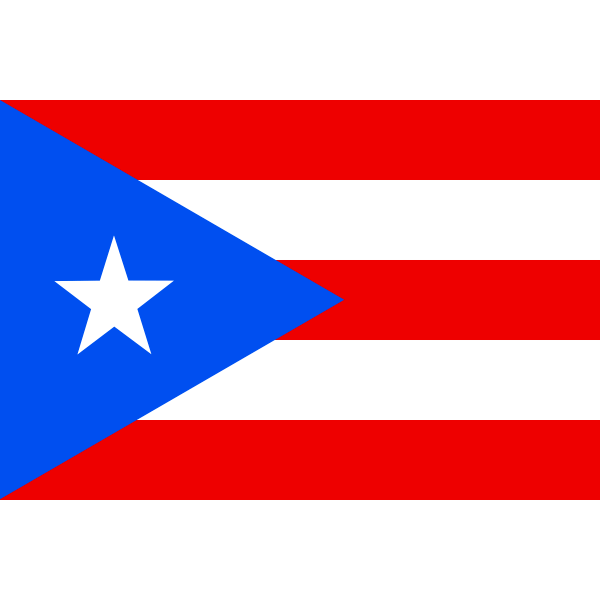 Puerto Rico Flag PNG Isolated Photo