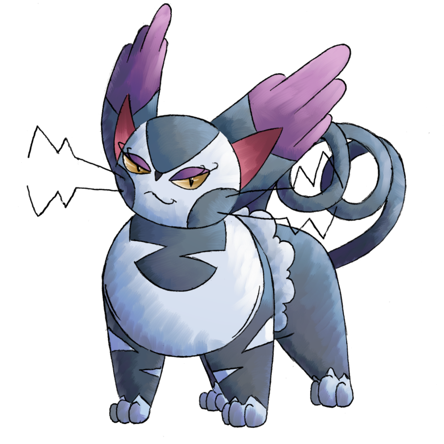 Purugly Pokemon PNG File