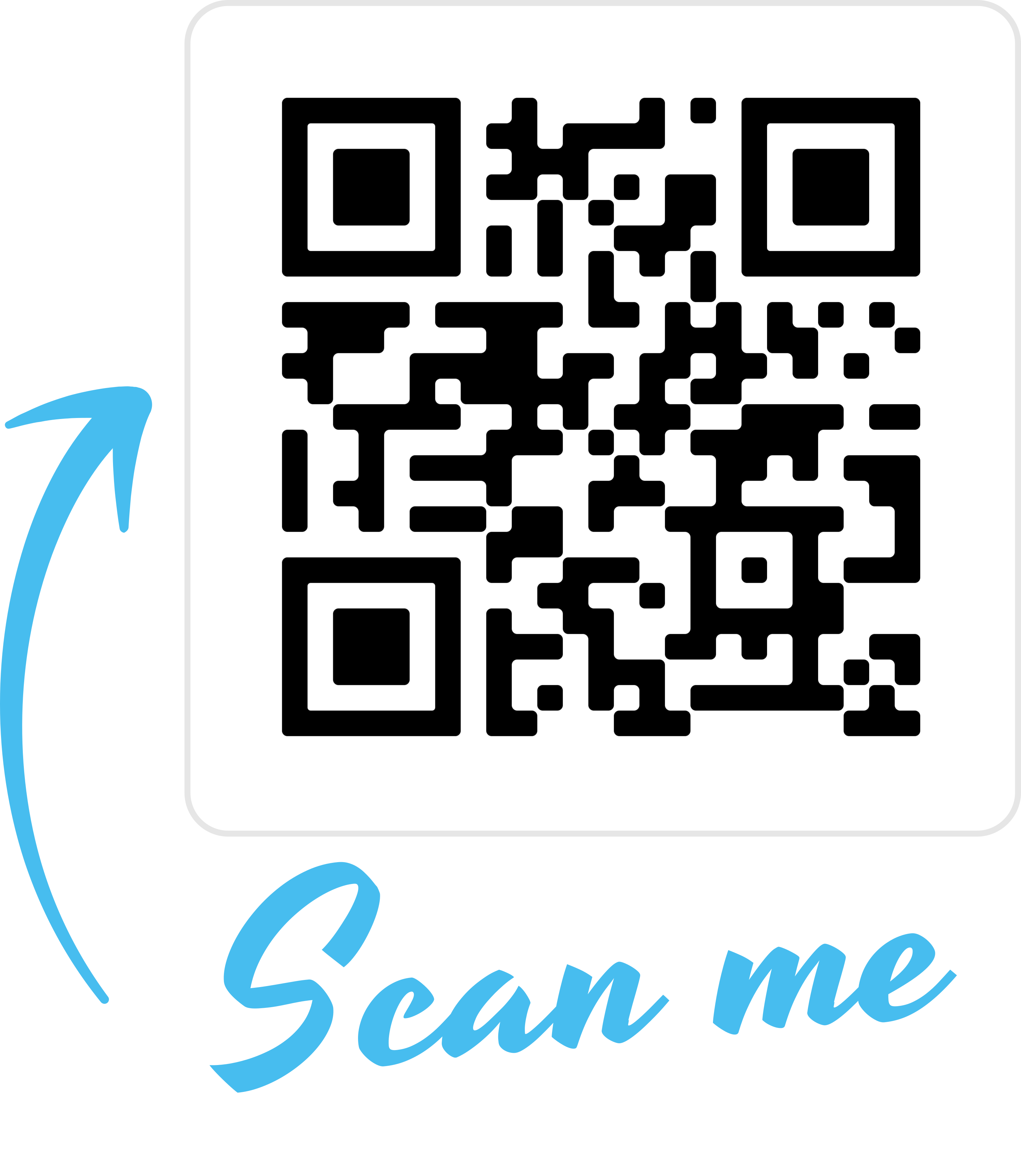 QR Code PNG Isolated File