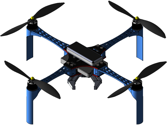 Quadcopter Transparent Isolated PNG