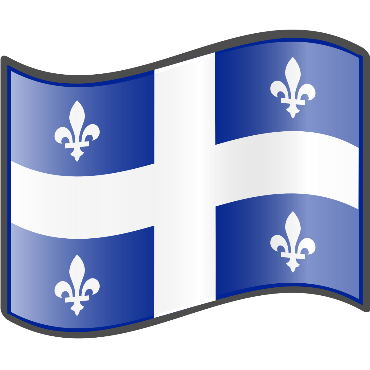 Quebec Flag PNG Clipart
