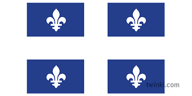 Quebec Flag PNG Image