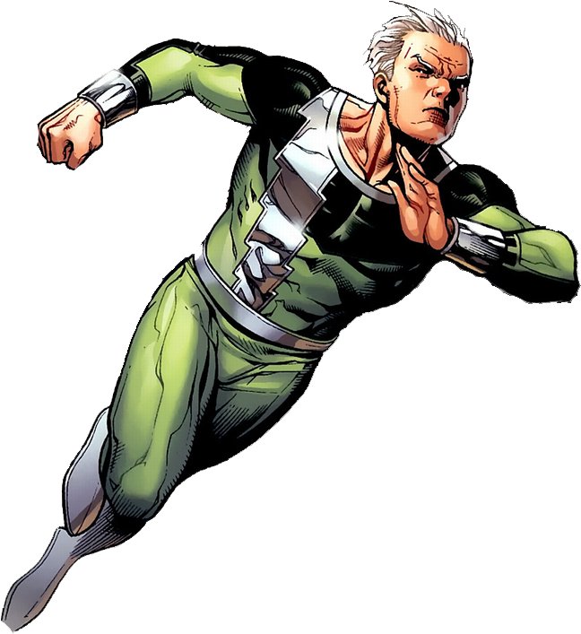 Quicksilver Marvel PNG File