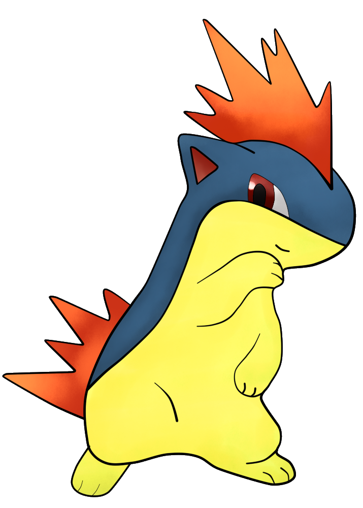 Quilava Pokemon PNG Isolated File