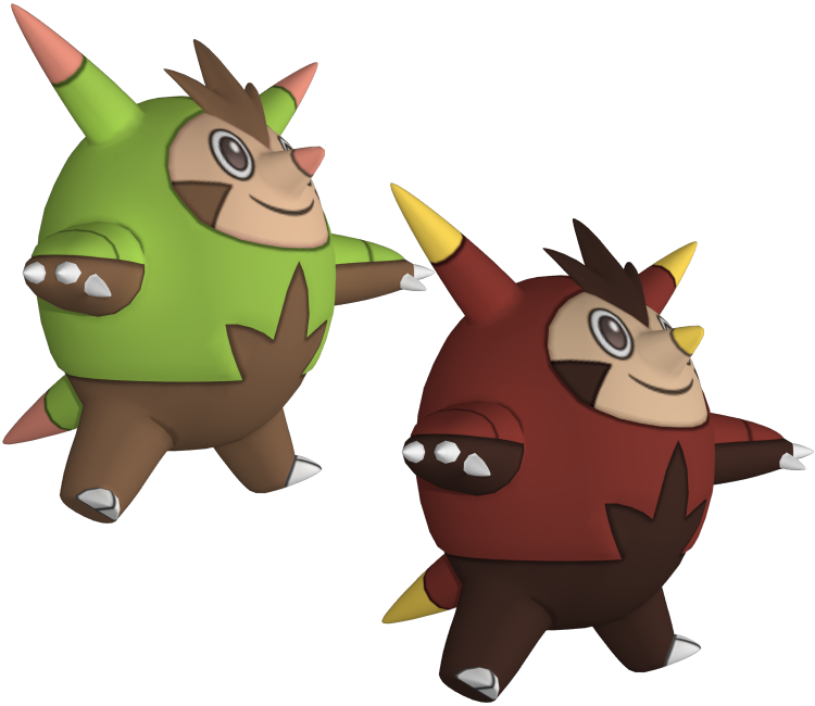 Quilladin Pokemon PNG Isolated Photos