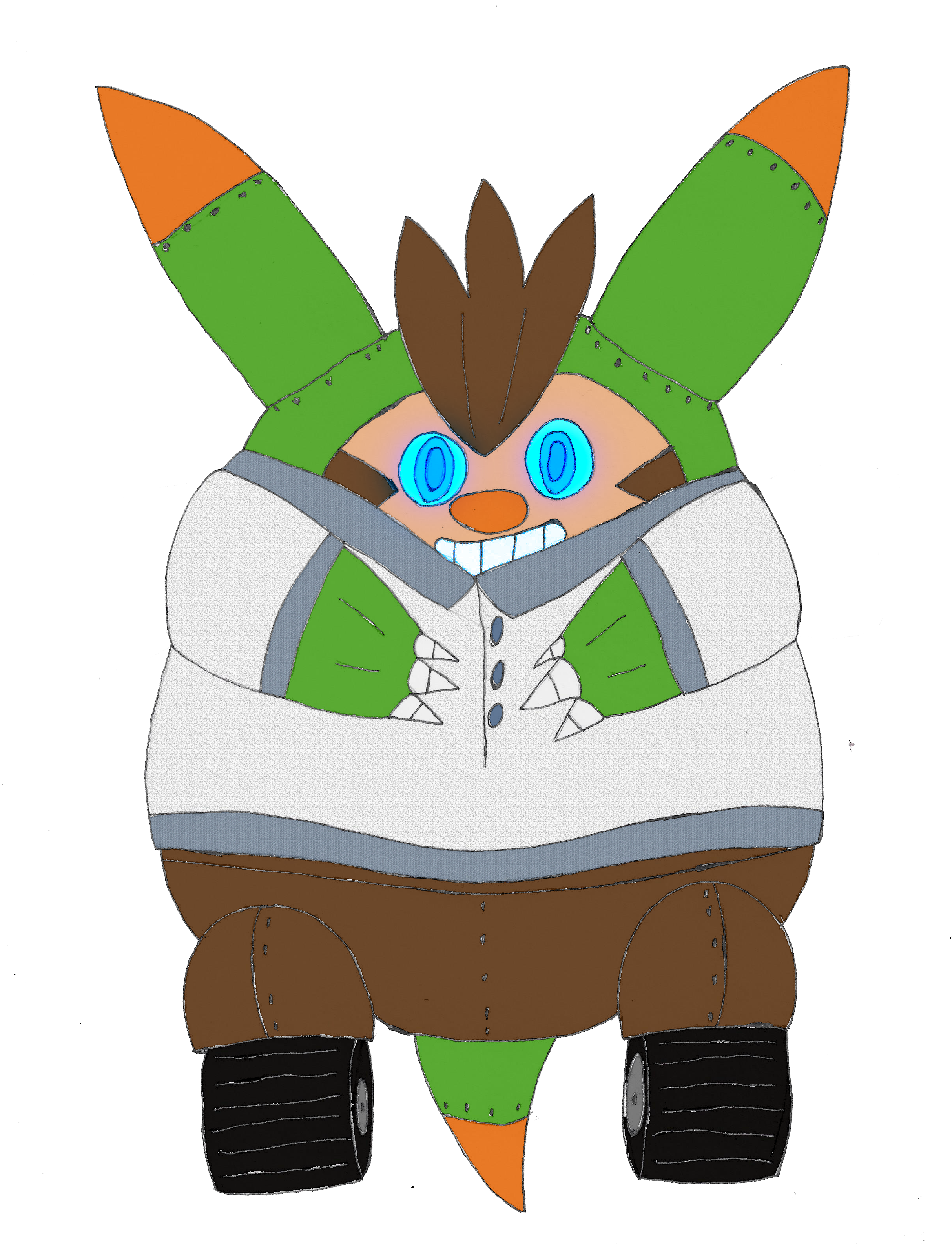 Quilladin Pokemon PNG Isolated Pic