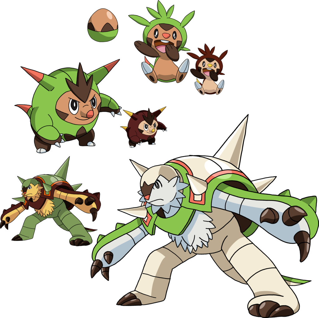 Quilladin Pokemon PNG Isolated Picture