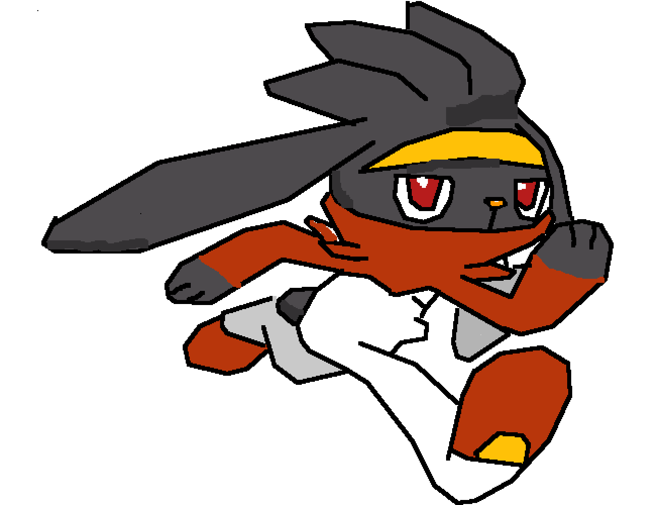 Raboot Pokemon PNG Isolated Picture