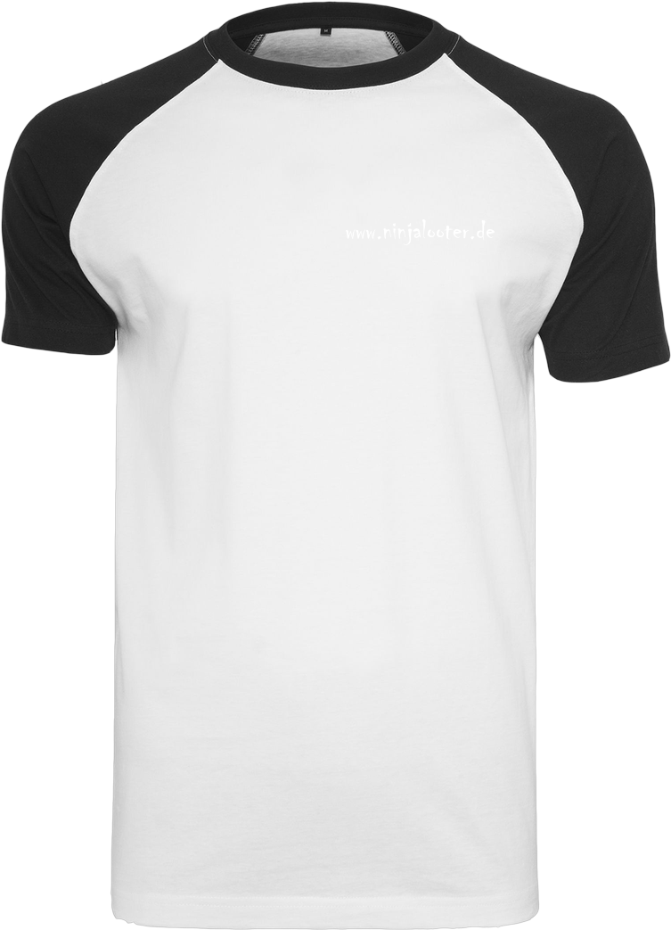 Raglan Sleeve T-Shirt PNG Isolated Pic