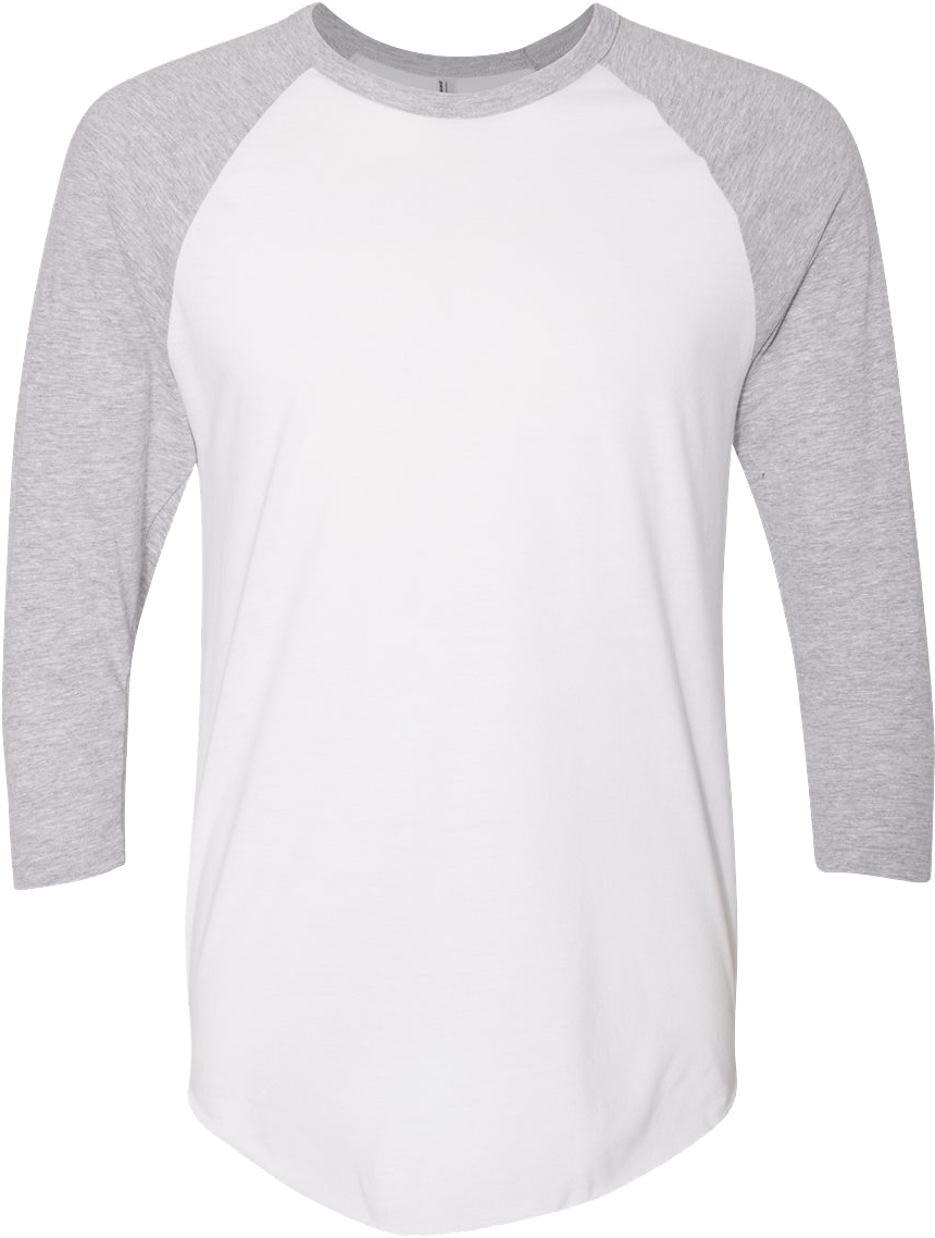 Raglan Sleeve T-Shirt PNG Transparent