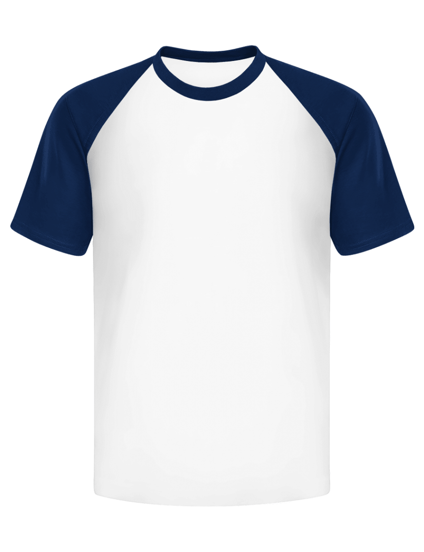 Raglan Sleeve T-Shirt PNG