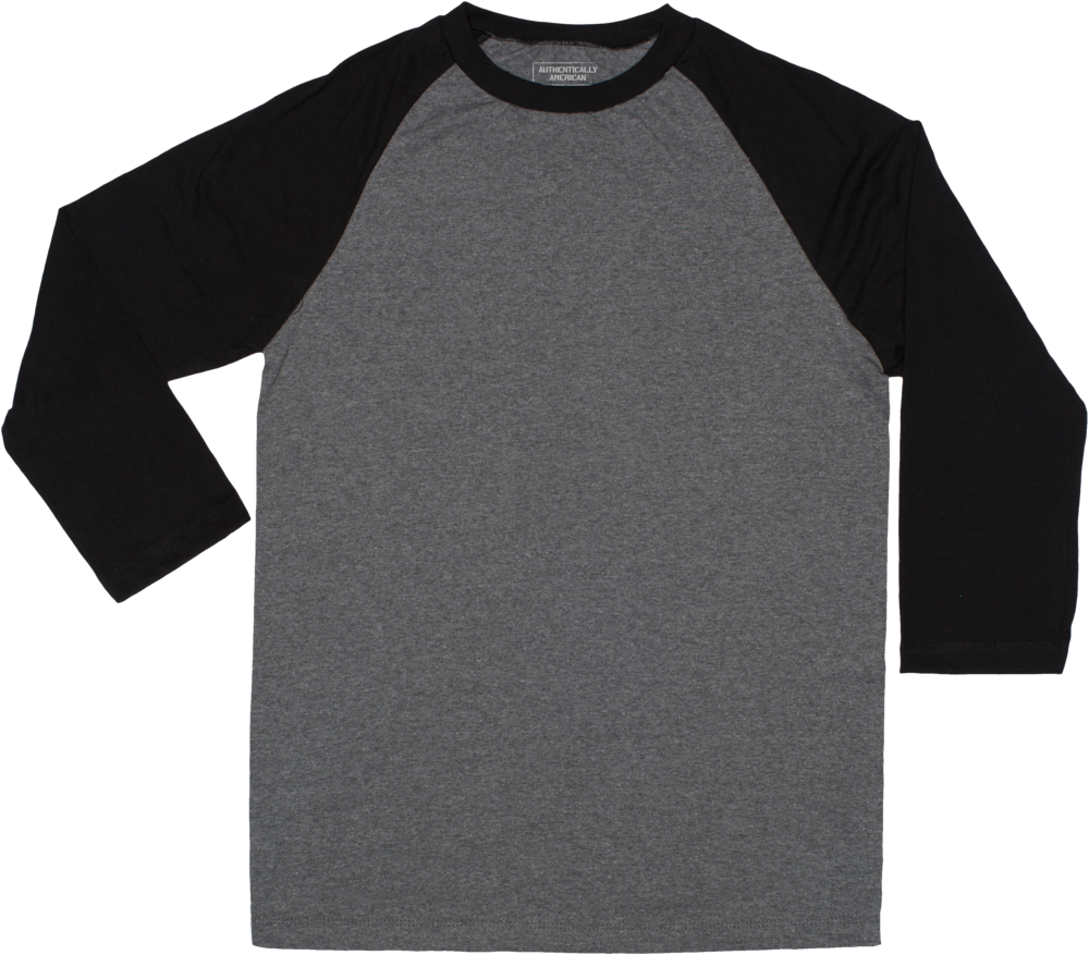 Raglan Sleeve T-Shirt Transparent PNG
