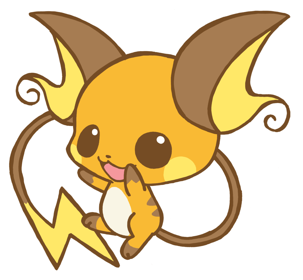 Raichu Pokemon PNG Free Download