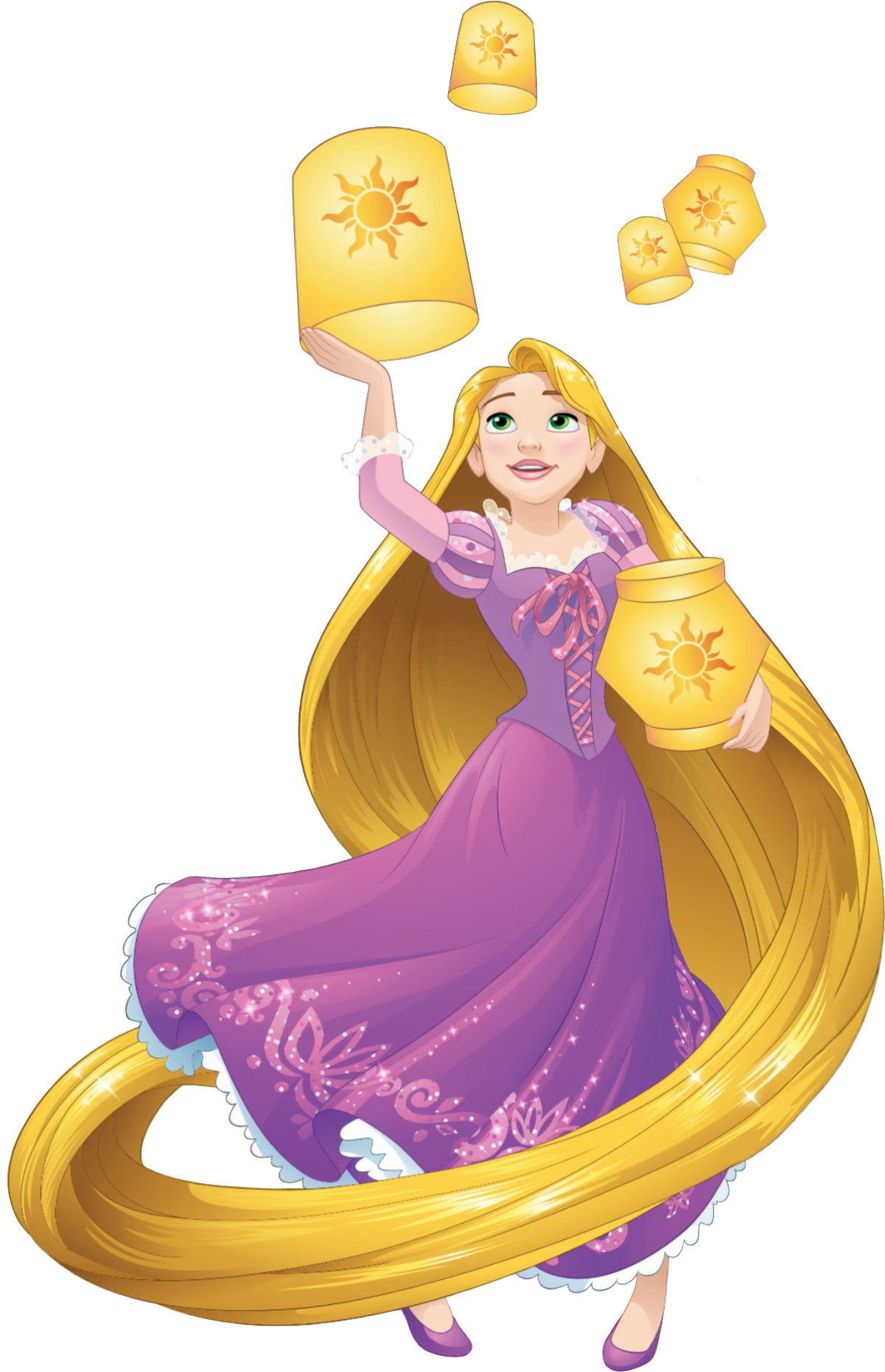Rapunzel PNG Isolated Pic