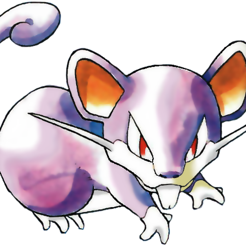 Rattata Pokemon PNG Isolated Clipart