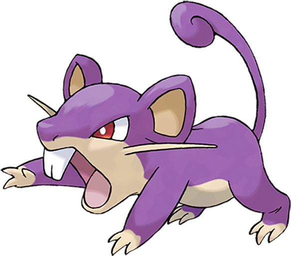 Rattata Pokemon PNG Isolated File