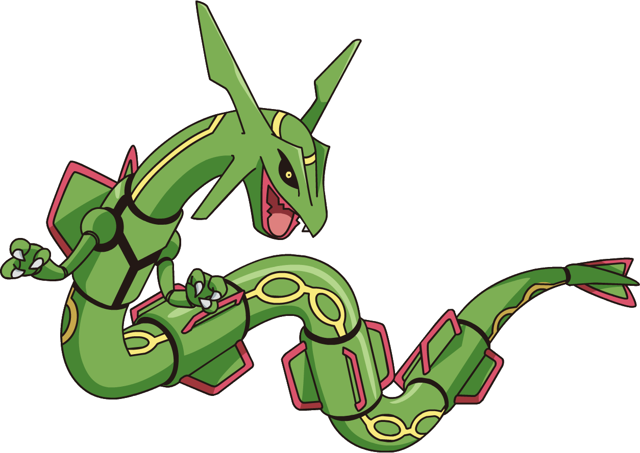 Rayquaza Pokemon PNG Picture