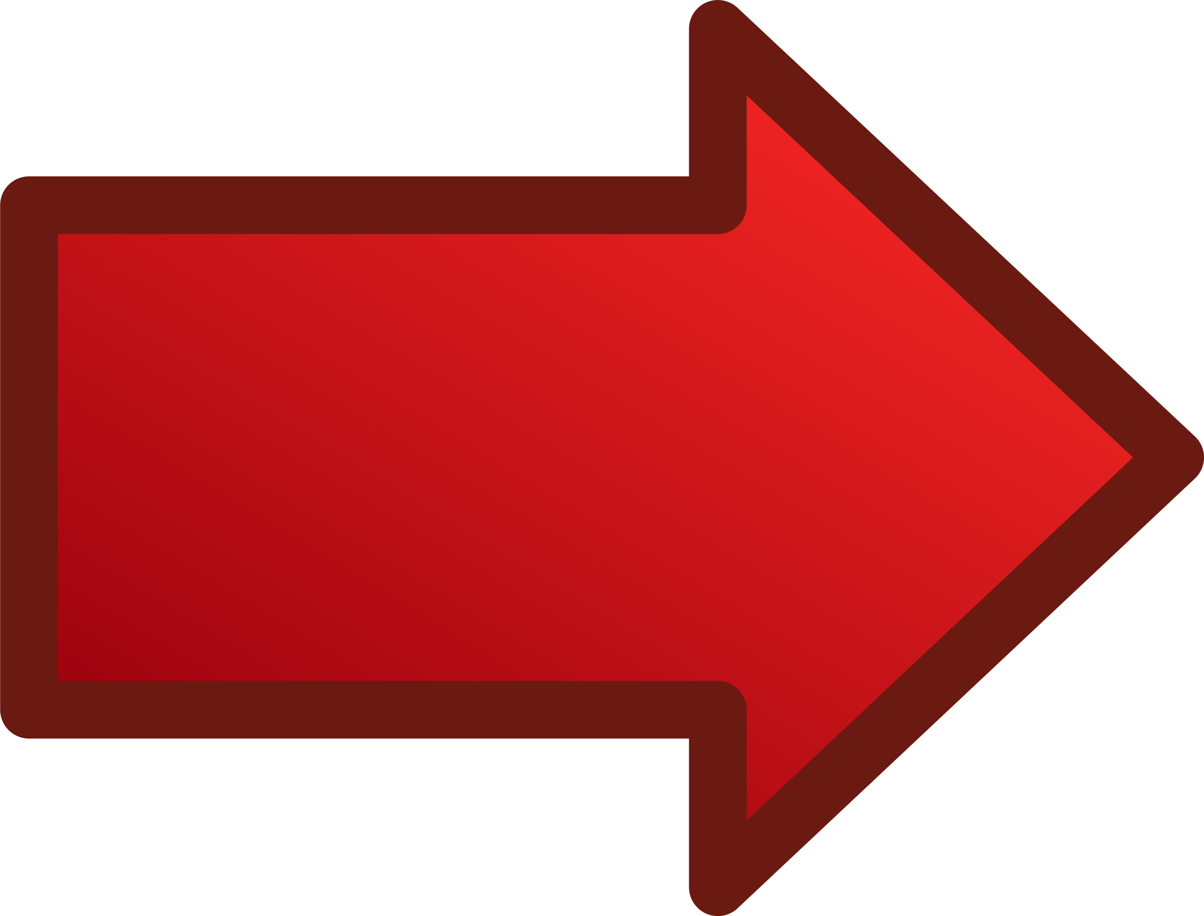 Red Arrow PNG Free Download
