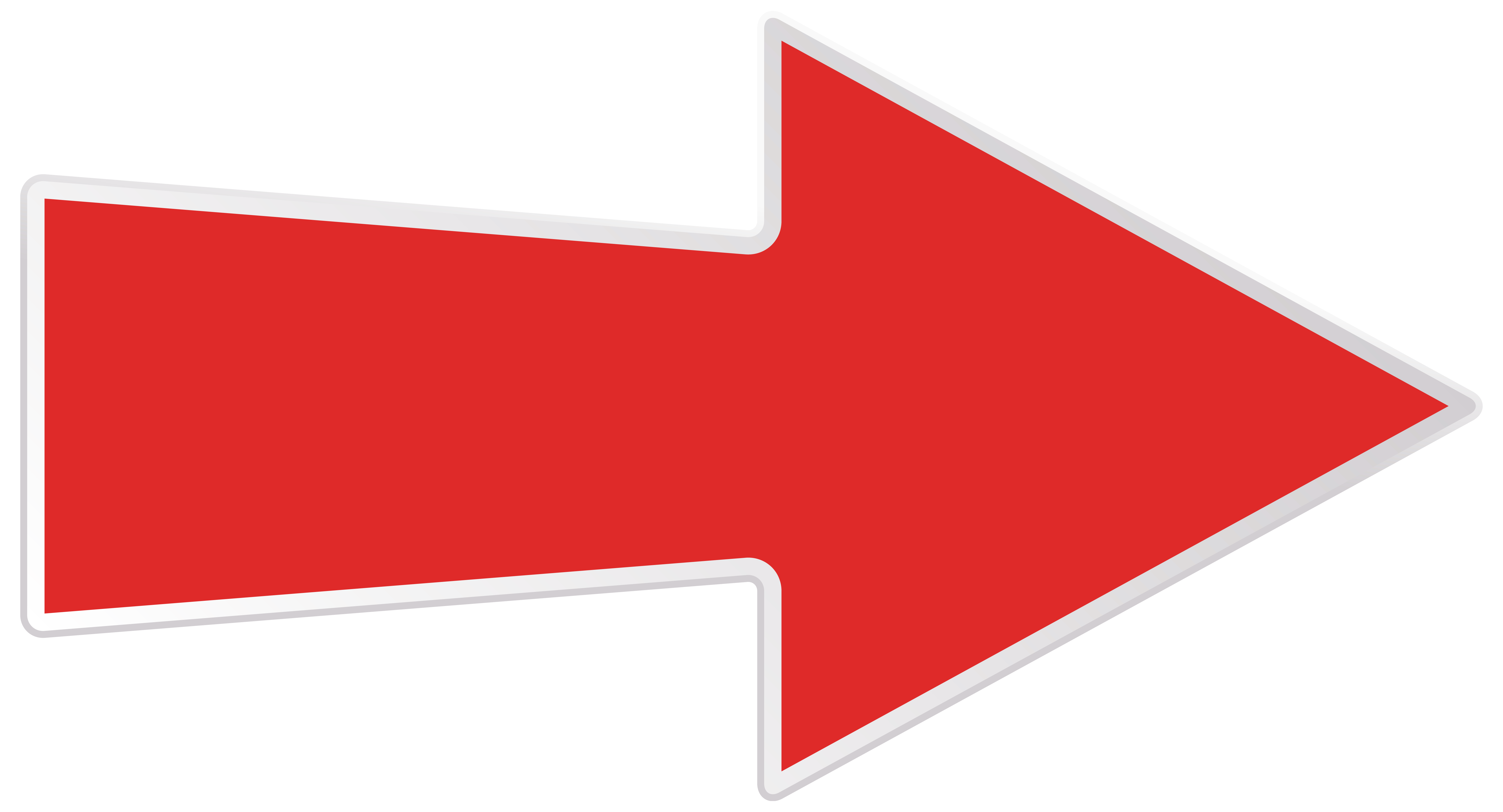 Red Arrow PNG HD Isolated