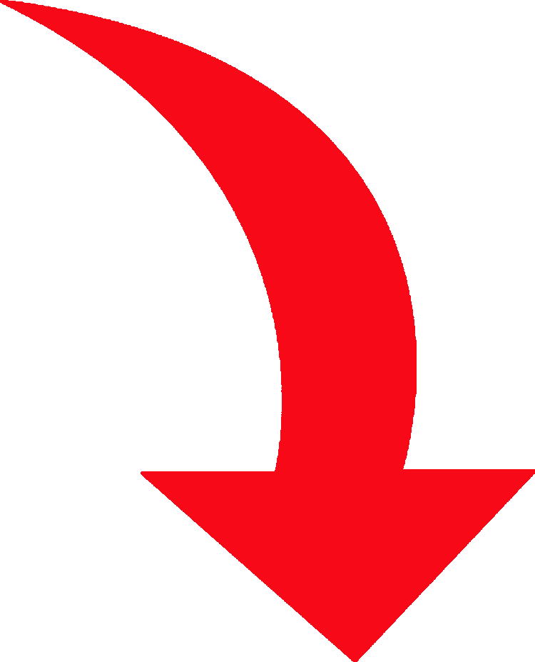 Red Arrow PNG Isolated Transparent Image