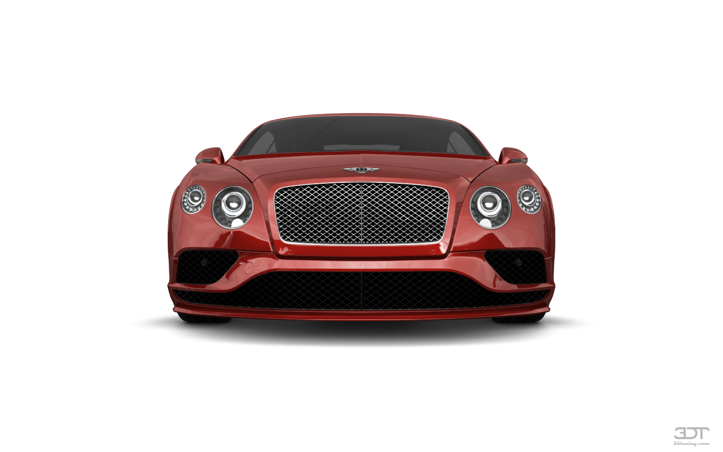 Red Bentley PNG Image