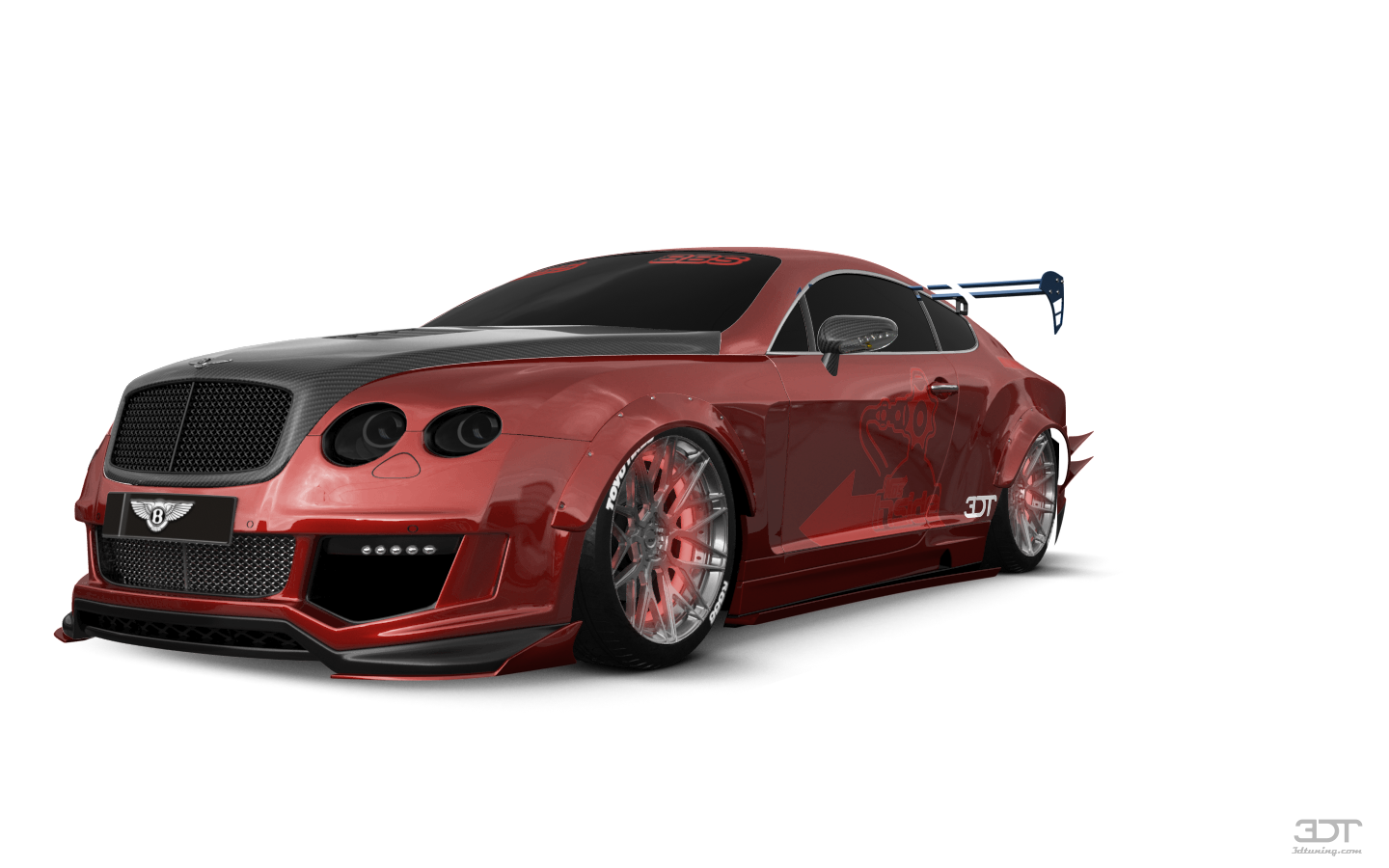 Red Bentley Transparent PNG